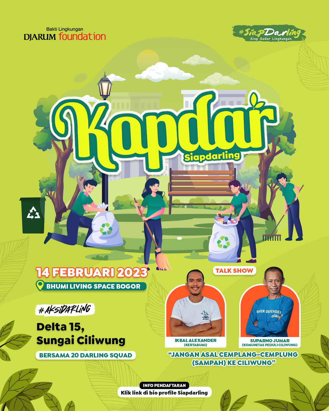 KOPDAR: Kopi Darling - Sungai Ciliwung & Bhumi Living Space, Bogor