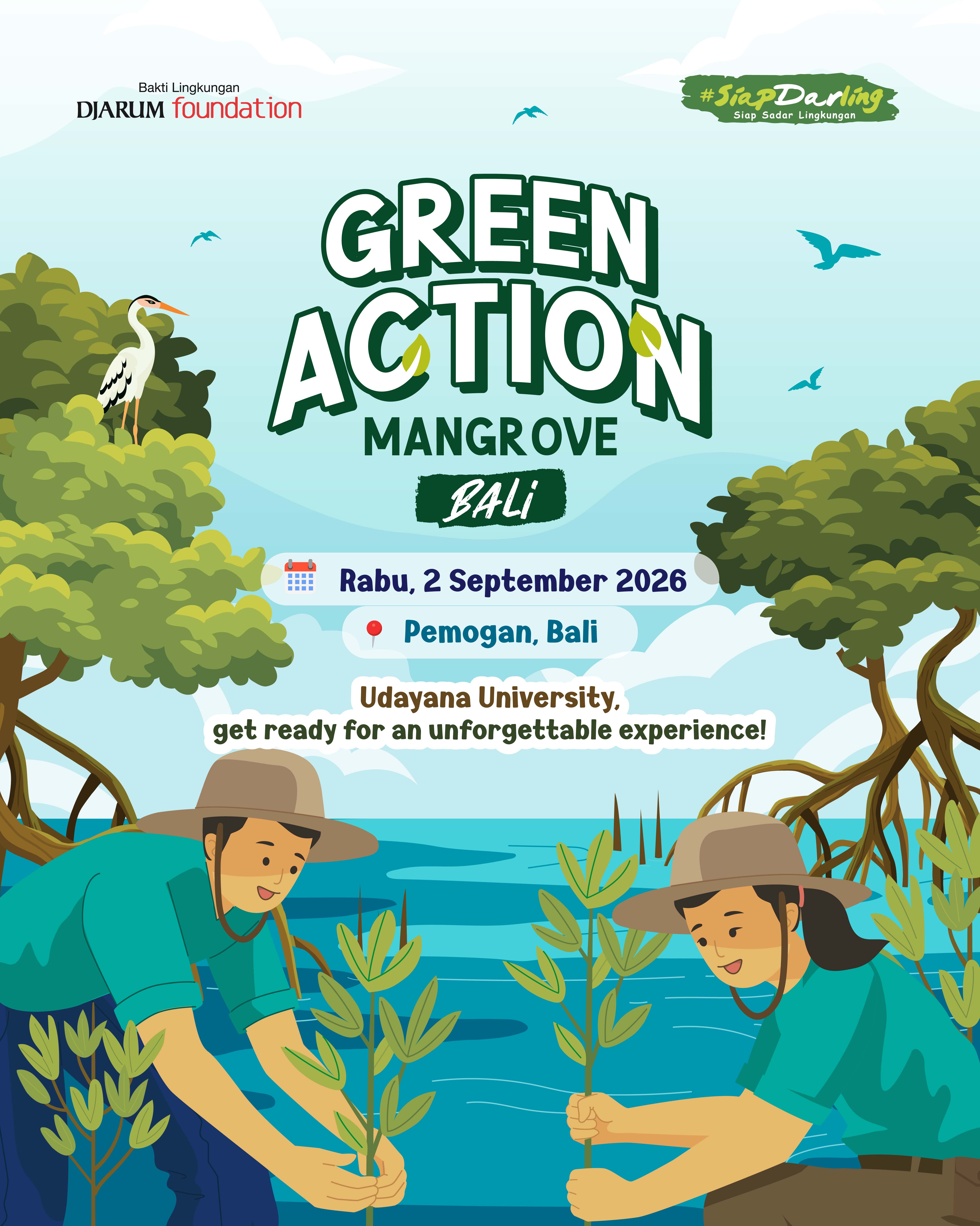 #GreenAction - Mangrove Pemogan, Bali