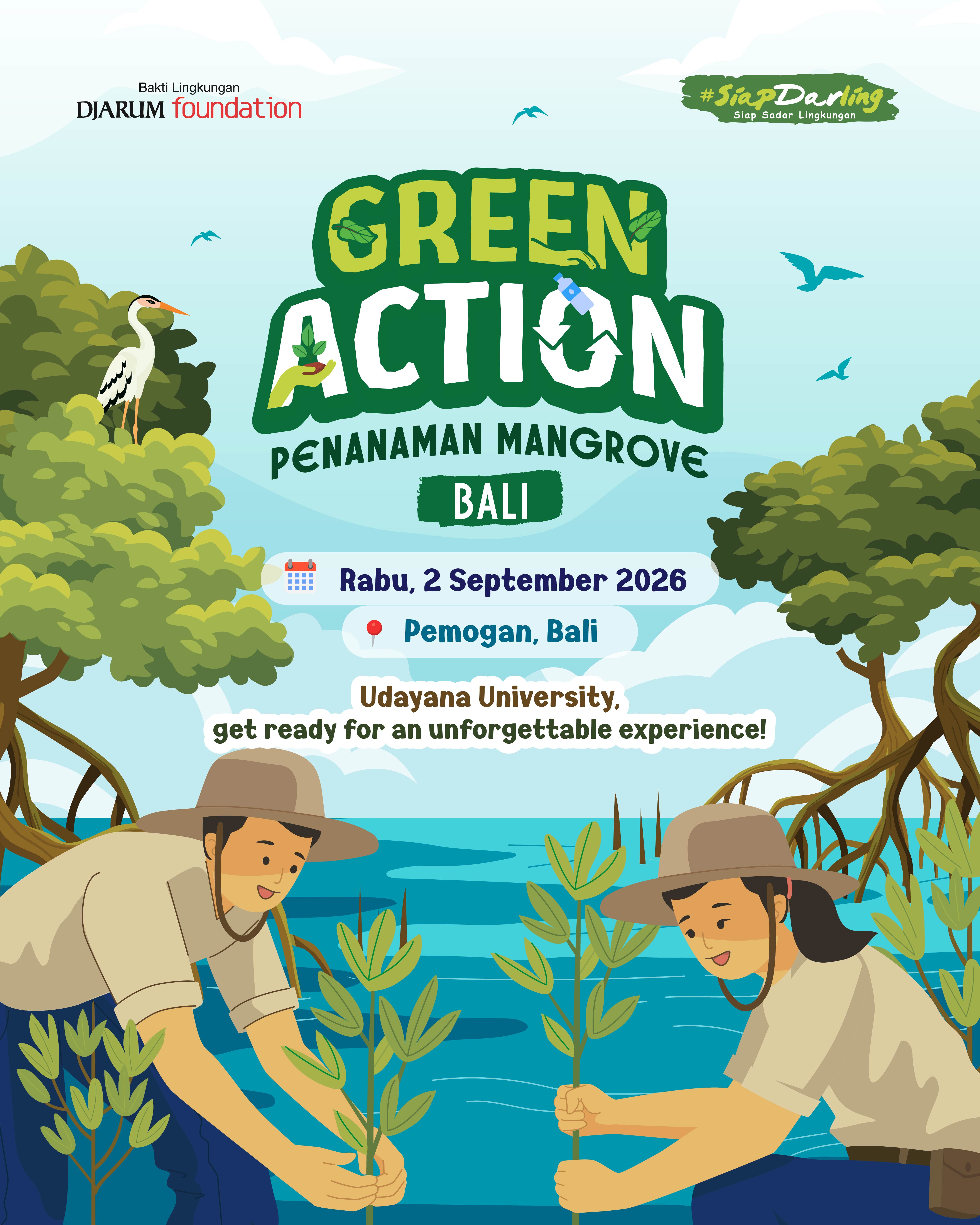 #GreenAction - Mangrove Pemogan, Bali