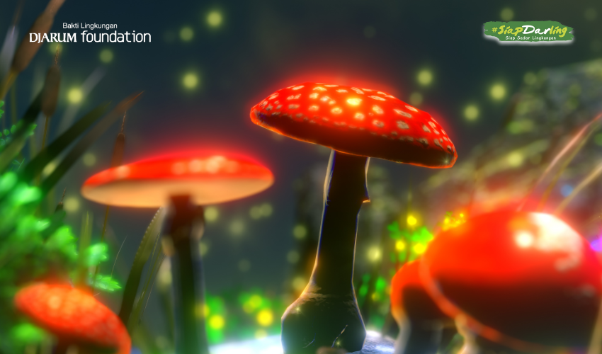 Jamur Glow-Up: Si Jamur yang Menari dalam Kegelapan, Darlings!